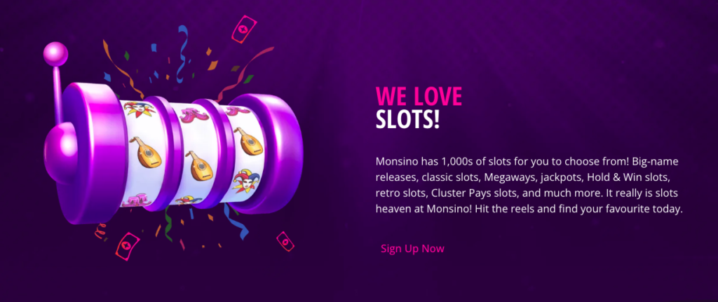Monsion Casino älskar slotts/spelautomater